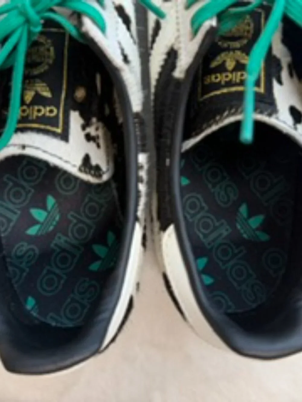 Adidas Cow Print SL 72 OG Shoes - Picture 6 of 6